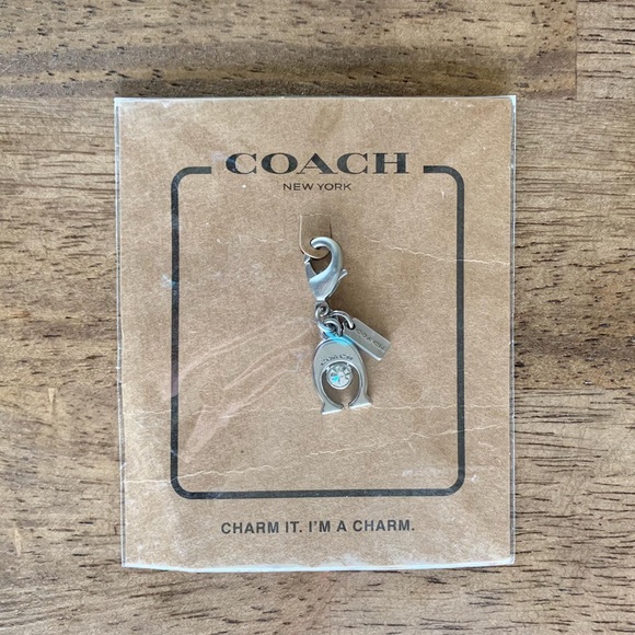 Coach Accessories - Coach silver charm